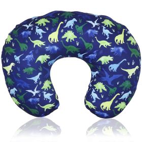 Baby Feeding Pillow Pillowcase Elastic U-shaped Breastfeeding (Option: A126 Dinosaur World-50x38x17CM)