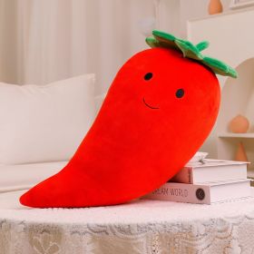 Cartoon Fruit Water Pillow Plush Toy (Option: 50cm Chili-Size As Shown In The Picture)