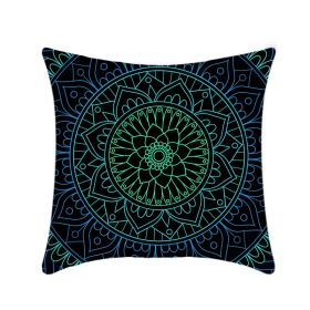 Retro Ethnic Style Mandala Pillow Cover (Option: 01p012 Style-45x45cm)