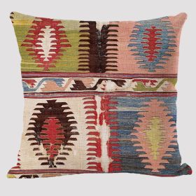 Modern Minimalist Bohemian Pillow Printed Polyester Cushion Cover (Option: Style 4-45 X45cm Without Pillow Linen)