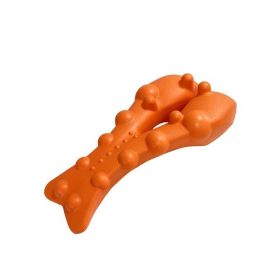 EVA Injection Foam Cervical Spine Head Massage Pillow (Option: Orange-Spinal Pillow)