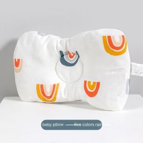 Newborn Infant Anti-deviation Head Baby Pillow (Option: Small Rainbow)