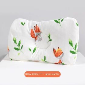 Newborn Infant Anti-deviation Head Baby Pillow (Option: Forest Fox)