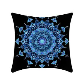 Retro Ethnic Style Mandala Pillow Cover (Option: 01p10 Style-45x45cm)