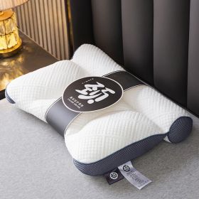 Japanese Polymer PE Hose Pillow Rectangular Household (Option: Dark Gray-42x65cm)