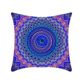 Retro Ethnic Style Mandala Pillow Cover (Option: 01p07 Style-45x45cm)