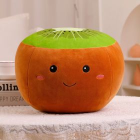 Cartoon Fruit Water Pillow Plush Toy (Option: 35cm Kiwi Fruit-Size As Shown In The Picture)