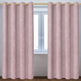 Glow in The Dark/Luminous Blackout Curtain for Room; Grommet Darkening Window Drapes; Kitty; 2 Panels Per Pair (size: 52 * 84 inch)