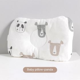 Newborn Infant Anti-deviation Head Baby Pillow (Option: Animal Head)