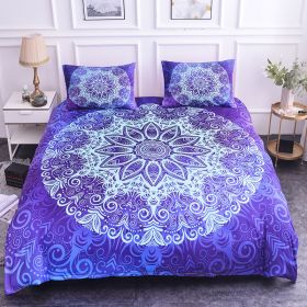 Four-piece Bed Sheet And Quilt Cover (Option: Style 3-135x200)