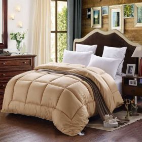 Hotel Thickened Down Quilt (Option: Camel-150x200cm 1000g)