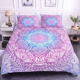 Four-piece Bed Sheet And Quilt Cover (Option: Style 1-135x200)