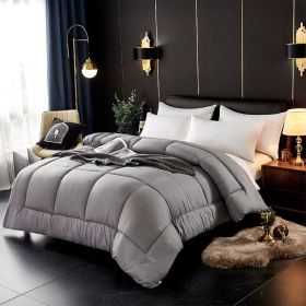 Hotel Thickened Down Quilt (Option: Grey-150x200cm 1000g)